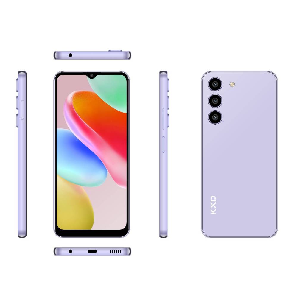 KXD A09 Classic สมาร์ทโฟน โทรศัพท์มือถือ แรม 3+8GB รอม 64GB อัตรารีเฟรชสูง 90Hz สแกนใบหน้า/นิ้วมือ ป