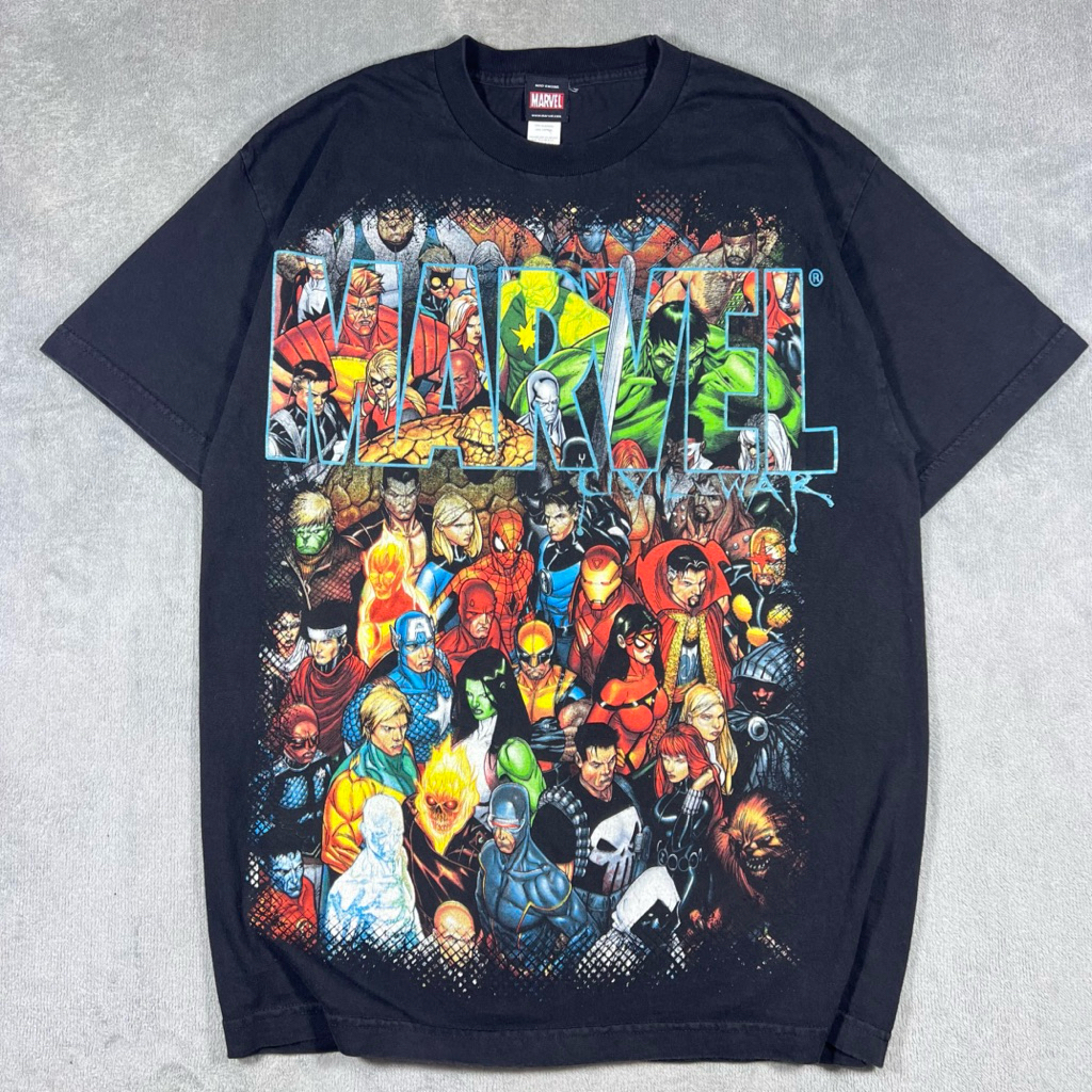 เสื้อ MARVEL : MARVEL CIVIL WAR ไซส์ L