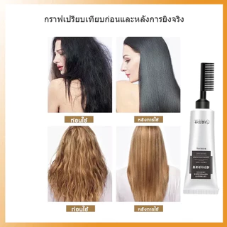 🔥(ฟรีอุปกรณ์ครบชุด)ครีมยืดผมเคราติน ครีมยืดผม 240g ทำให้เส้นผมตรงสลวย เด็ก คุณแม่ตั้งครรภ์ สามารถยีดได้ ครีมยืดผมถาวร