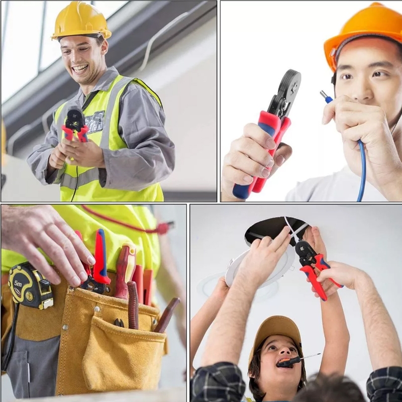 คีมย้ำคอร์ดเอ็นคีมจีบ สายไฟคีมกดจีบคีมยำหัว 1250 ชิ้น End Crimping Connector คีมย้ำ cord end คีมย้ำหางปลากลม คีมย้ำหางปล - รูปที่ 6