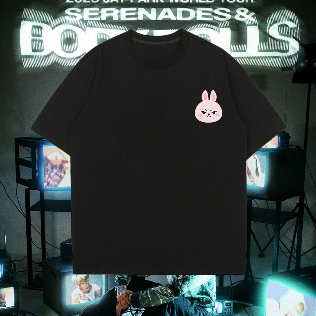 เสื้อยืดผ้าฝ้ายเสื้อยืดพิมพ์ลายอย่างดี Jay Park เมืองไทย