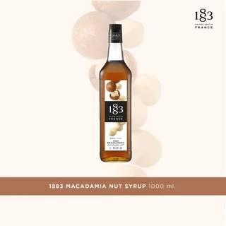 1883 น้ำเชื่อมกลิ่นแมคคาเดเมีย นัท | MACADAMIA NUT FLAVORED SYRUP 1000 ml. (SKU 1720)