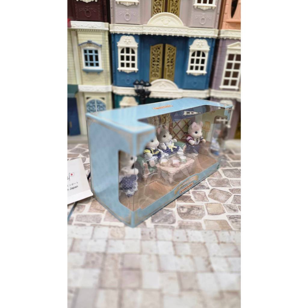 หายาก‼️Sylvanian Families Baby  Carl Mimineko Cat & Curly Cat Family Set ❇️ มือ 1 ใหม่ แท้  % จาก ราคา ถูกที่สุด ดีลบีเคเค แกลเลอรีภาพที่ 5