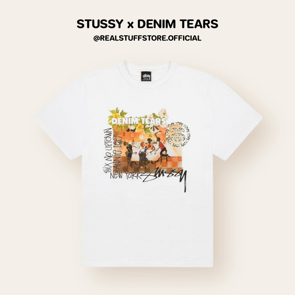 ของแท้💯 STUSSY x DENIM TEARS พร้อมส่ง