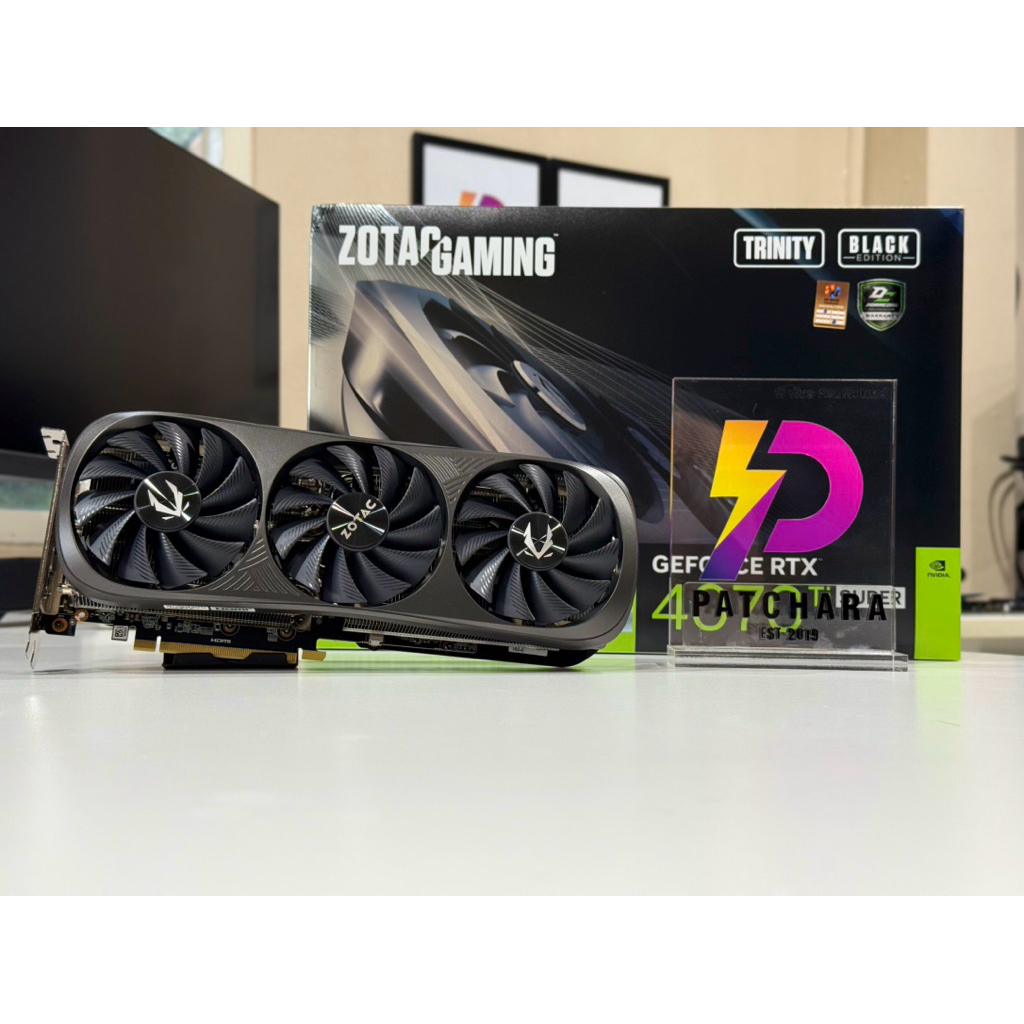 (RTX4070Ti SUPER 16GB) ZOTAC GAMING GEFORCE RTX 4070 TI SUPER TRINITY BLACK EDITION 16GB GDDR6X