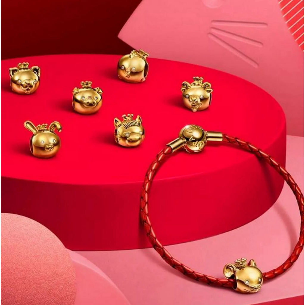[พร้อมส่ง แท้100%]Zodiac Chinese Charm ชาร์มราศี เอาไปมูได้ค่ะ