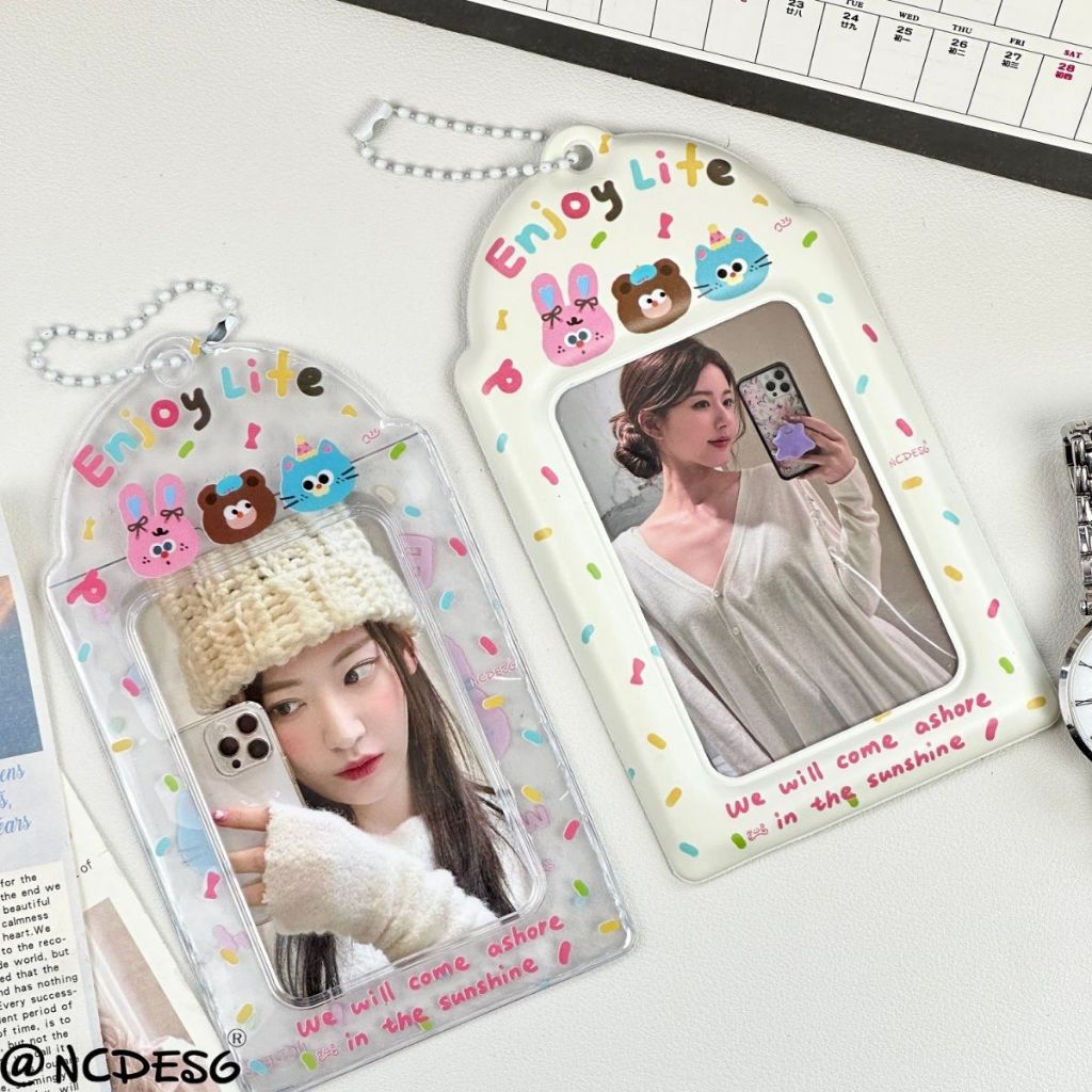 SALE! พร้อมส่ง | PVC เฟรมการ์ด NCDESG 12064-65 card holder