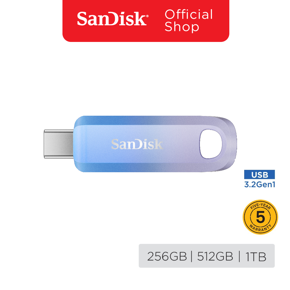 SanDisk®  CREATOR  USB-C™  FLASHDRIVE 256G 512G 1TB (SDCZ75C-xx-G46)