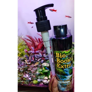 แบคทีเรียน้ำ BioBoostExtra 200 ml.ไบโอบูสเอ็กซ์ตร้า🧴แบคทีเรียตู้ปลา จุลินทรีย์บำบัดน้ำ แบคทีเรียน้ำใส ปลา🐟 ไม้น้ำ🌿 กุ้ง🦐