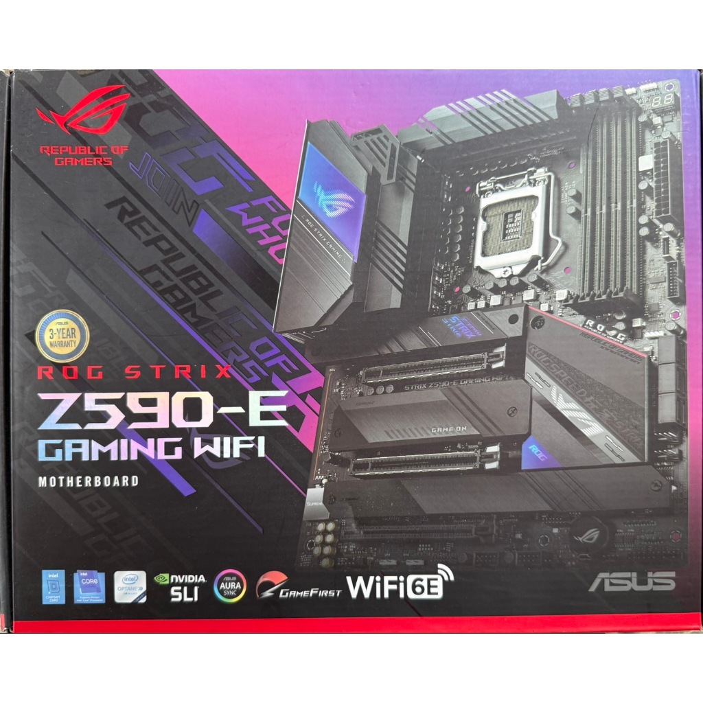 MAINBOARD (เมนบอร์ด) 1200 ASUS ROG STRIX Z590-E GAMING WIFI มือสอง