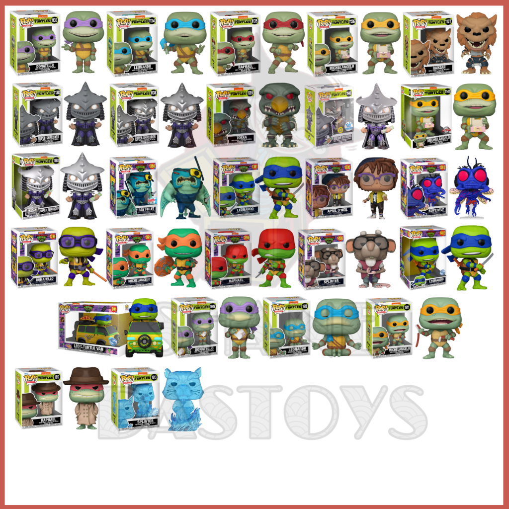 {PRE-ORDER} Funko Pop! MOVIES : TMNT Teenage Mutant Ninja Turtles, TMNT Mayhem1380