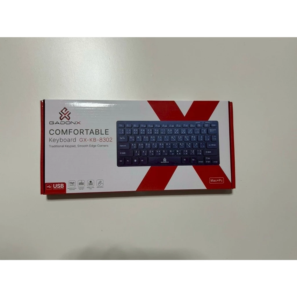 GADONX GX-KB-8302 คีย์บอร์ด USB มีสาย ไทย-อังกฤษ thumbnail 10