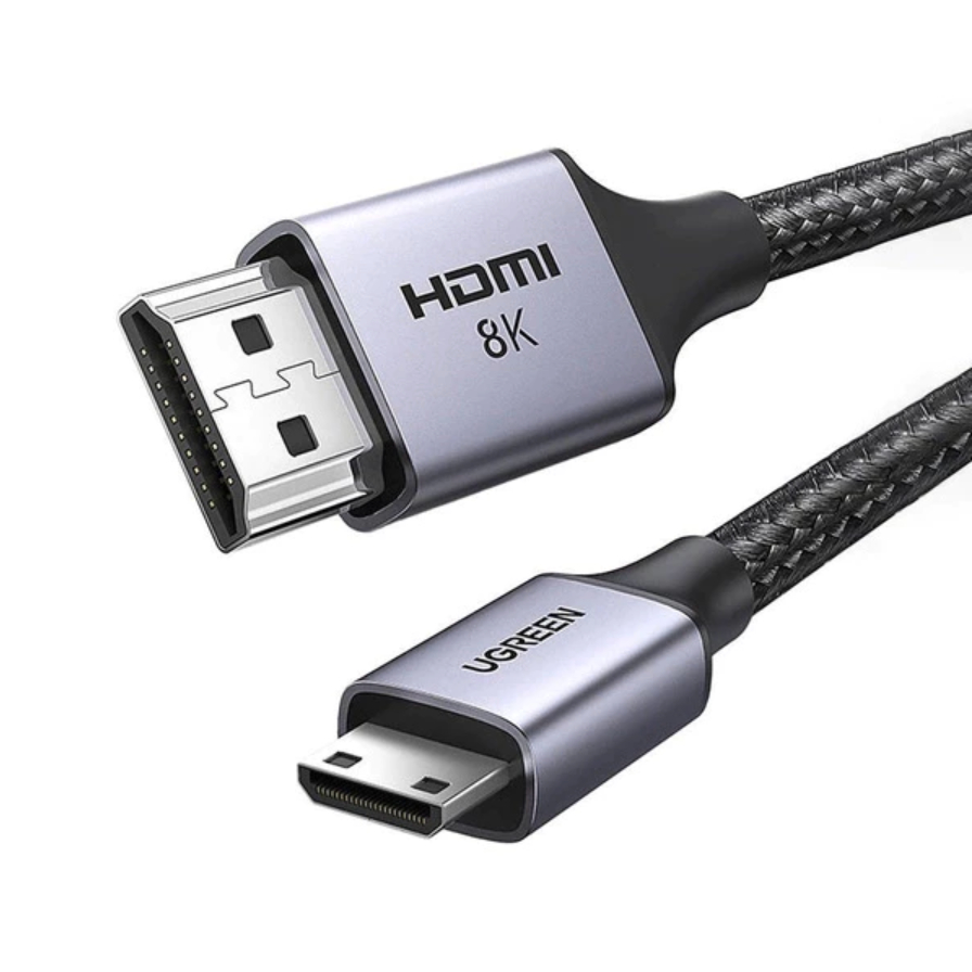 พร้อมส่ง Ugreen HD163 mini HDMI to HDMI 2.1 8K หัวอลูมิเนียม รุ่น 15514 / รุ่น 15515