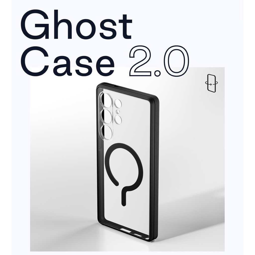 Dbrand ghost Case 2.0 เคสใสไม่มีวันเหลืองของ Samsung