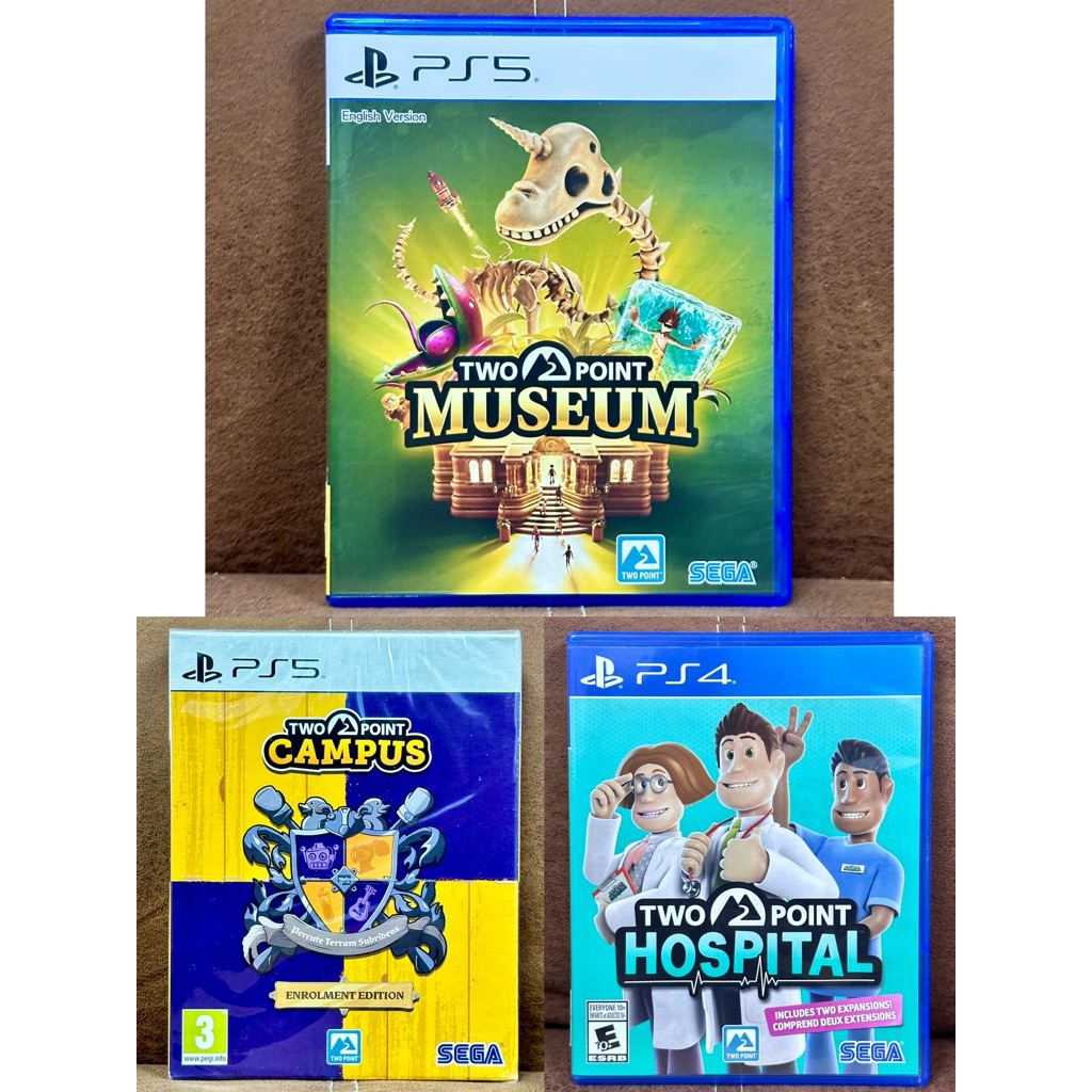 [Ps4/Ps5] Two Point - Hospital / Campus / Museum [มือ1/มือ2]