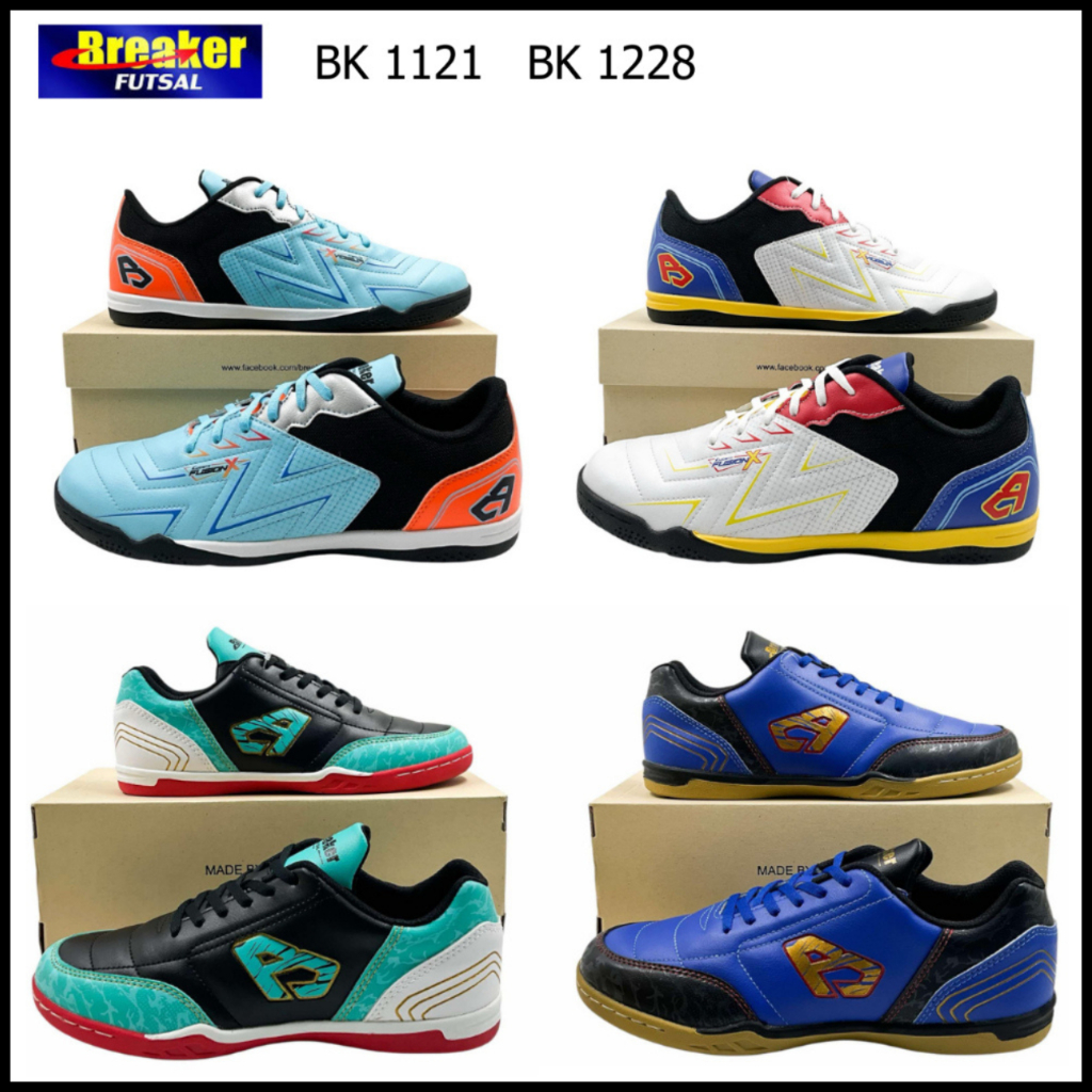 BREAKER FUTSAL รองเท้าฟุตซอล รุ่น BK1228 BK1121 (size 38-44)