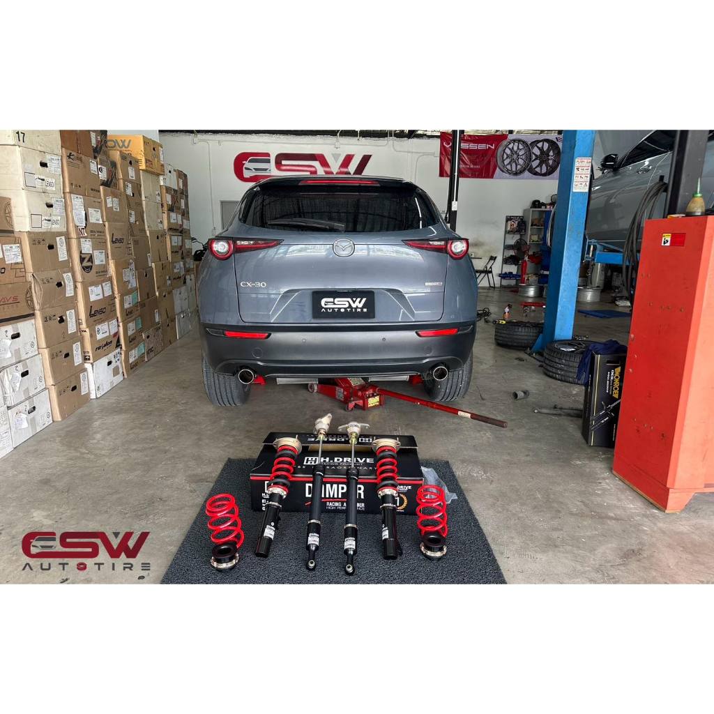 โช้คสตรัท H DRIVE S SPEC สำหรับ MAZDA (4ต้น/ชุด)(พร้อมติดตั้ง/จัดส่งฟรี)