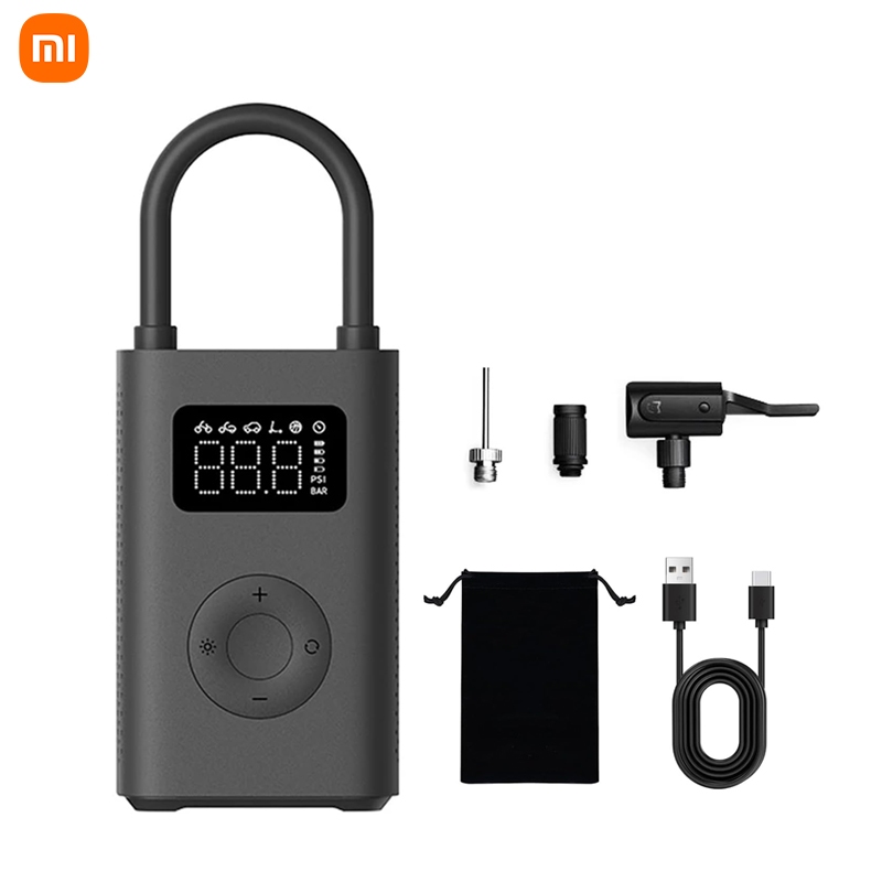 รุ่นใหม่ล่าสุด Xiaomi Portable Electric Air Compressor 2 Mi Air Pump 2 Pro เครื่องปั้มลม Mi Portable