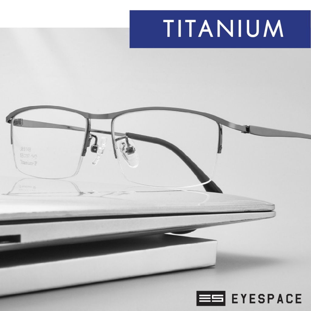 EYESPACE กรอบแว่น Titanium Flex ตัดเลนส์ตามค่าสายตา FT036
