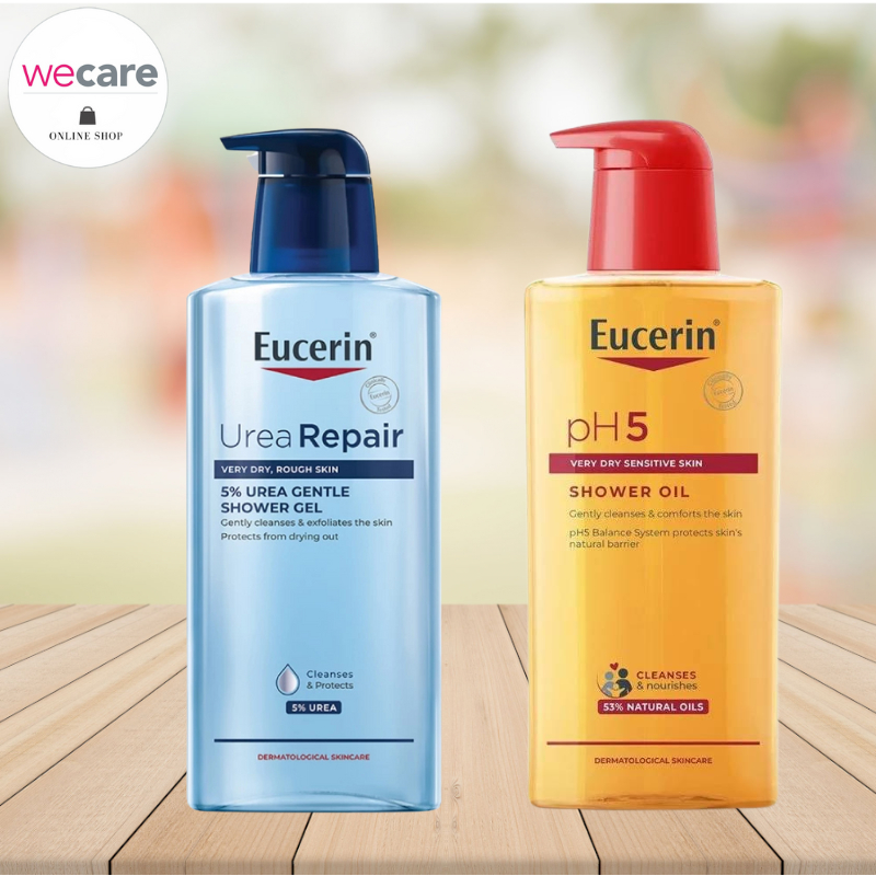 Eucerin pH5 shower oil 400ml ยูเซอริน ชาวเวอร์ออยล์ ครีมอาบน้ำ