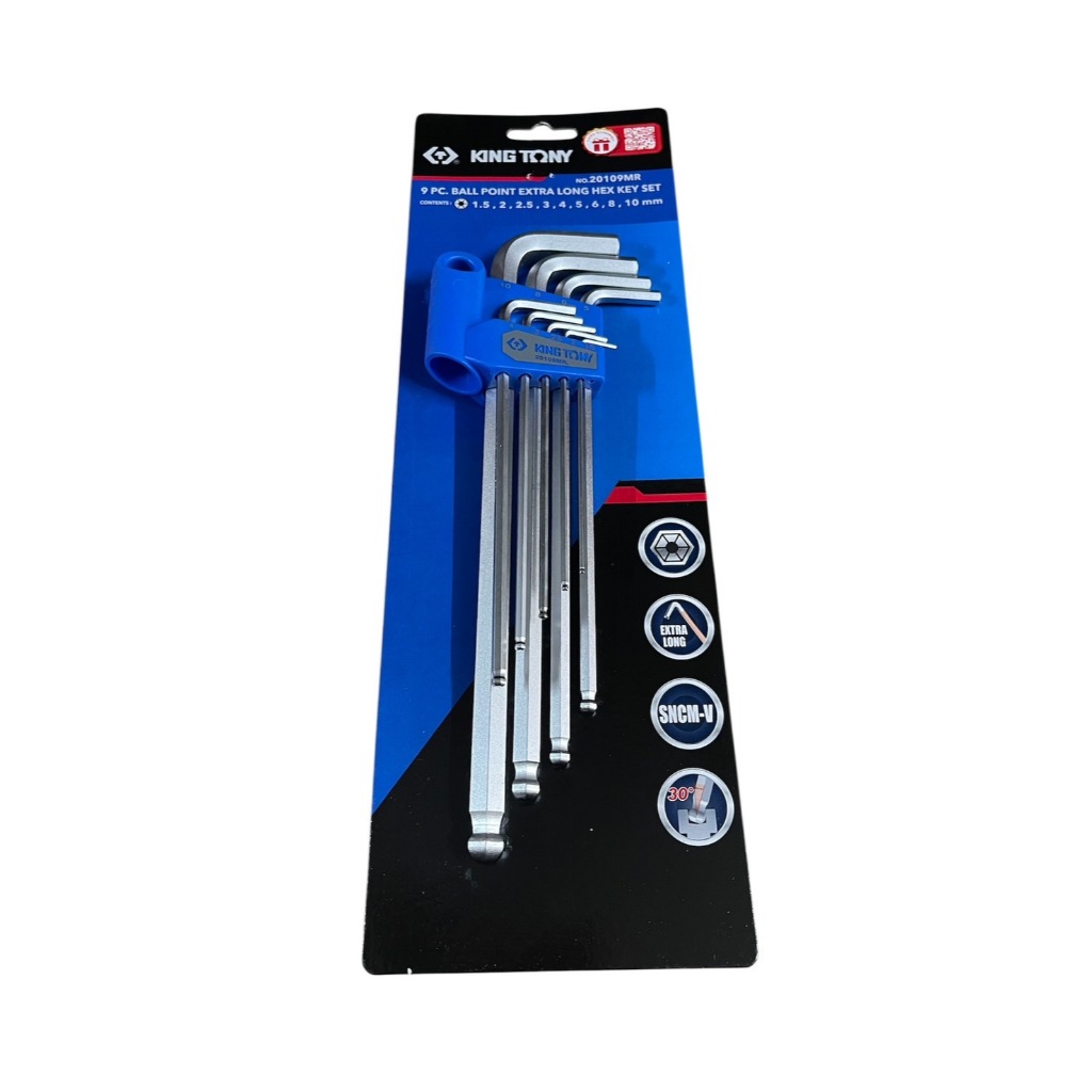 ประแจหกเหลี่ยม KING TONY ชุด หกเหลี่ยม ประแจขันหกเหลี่ยม