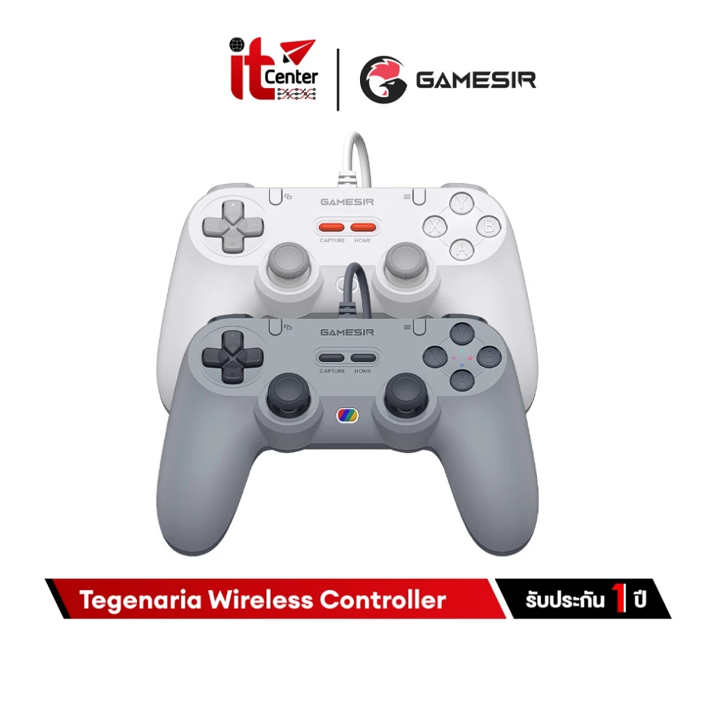 GameSir Tegenaria Lite Game Controller จอยเกม PC 1000Hz ปุ่ม Hall Effect ดีไซน์ย้อนยุค