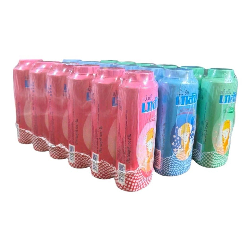 (แพ็ค6กระป๋อง) แป้งเย็นเภสัช แป้งโรยตัว ขนาด100กรัม - รูปที่ 2