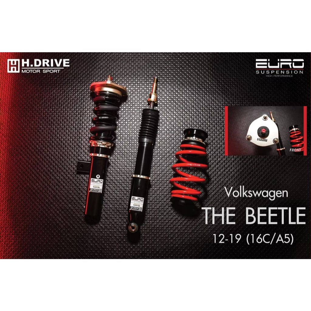 โช้คสตรัท H DRIVE EURO SPEC สำหรับ VOLKSWAGEN (4ต้น/ชุด)(พร้อมติดตั้ง/จัดส่งฟรี)
