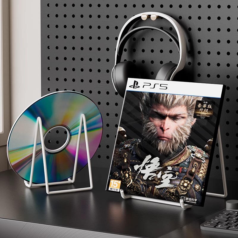 ขาตั้งแผ่น CD ขาตั้งโชว์แผ่น VCD ชั้นวางโชว์ แผ่น DVD ชั้นเก็บสะสม น้ำหนักเบา แข็งแรง ทนทาน