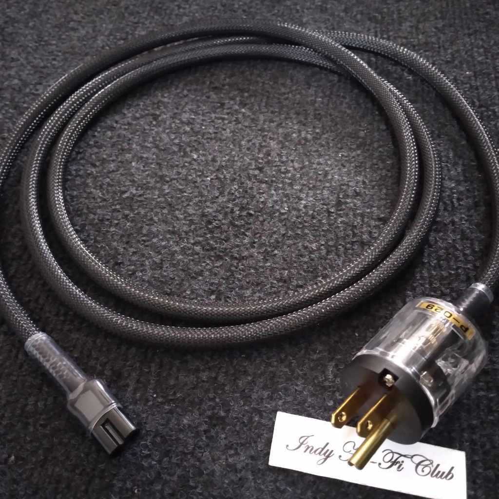 แบบหุ้มตาข่าย สายไฟเยอรมัน ท้าย C7 (เลขแปด)   HELUKABEL YSLY -JZ 2.5    ชุบทอง,โรเดียมและทองแดง