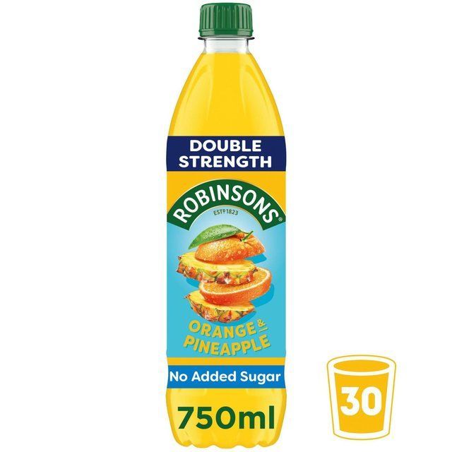 Robinsons - Orange&pineapple double strength 750ml น้ำผลไม้เข้มข้นส้มและสับปะรด ดับเบิ้ลสตรอง 750 มล