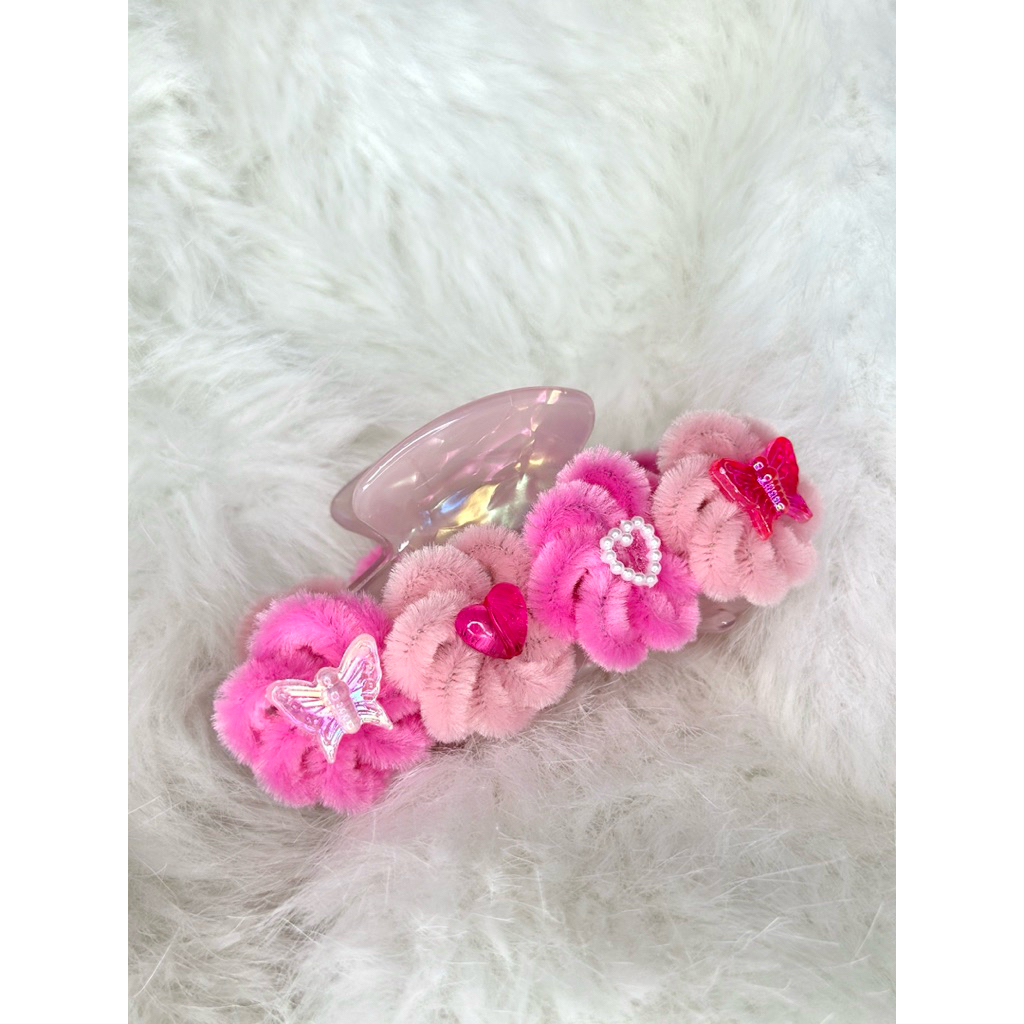 ที่หนีบผม Handmade แบบ fuffy