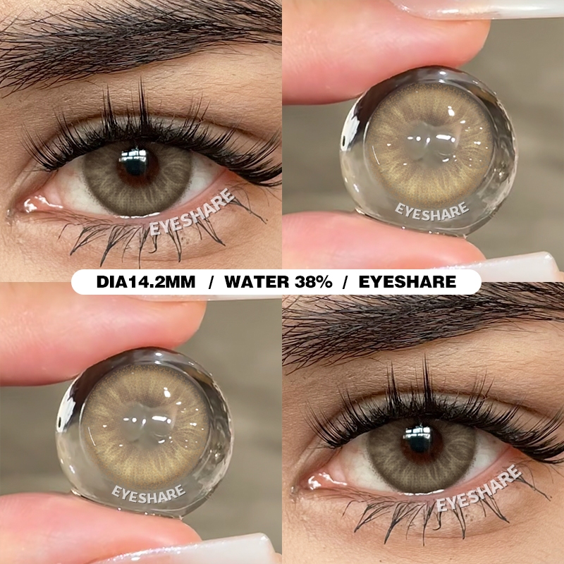 alaska คอนแทคเลนส์ คอนแทคเลนส์แฟชั่น 14.2mm เลนส์น่ารักๆ glam contact lens การจัดส่งรวดเร็ว Eyeshare