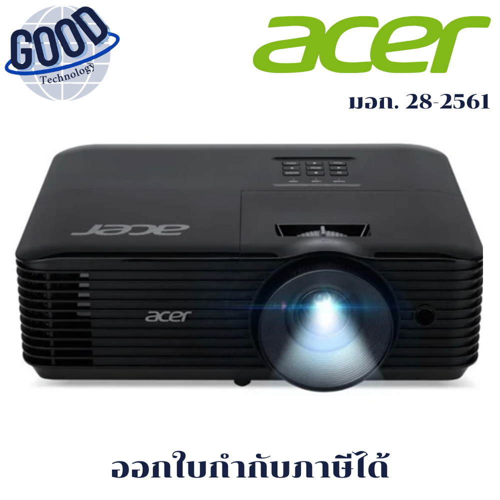 ACER PROJECTOR X1328WI DLP ( รุ่น MR.JTW11.006 ) PROJECTOR (โปรเจคเตอร์)  (BLACK)