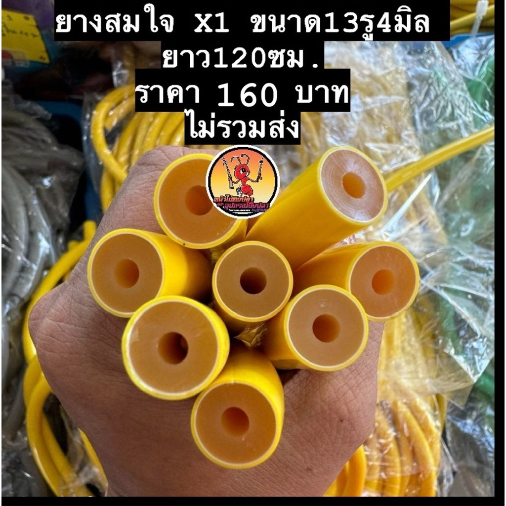 ยางสมใจเอ็กซ์หนึ่งขนาด12,13,14,15มิลยาว 120เซนติเมตร - รูปที่ 7