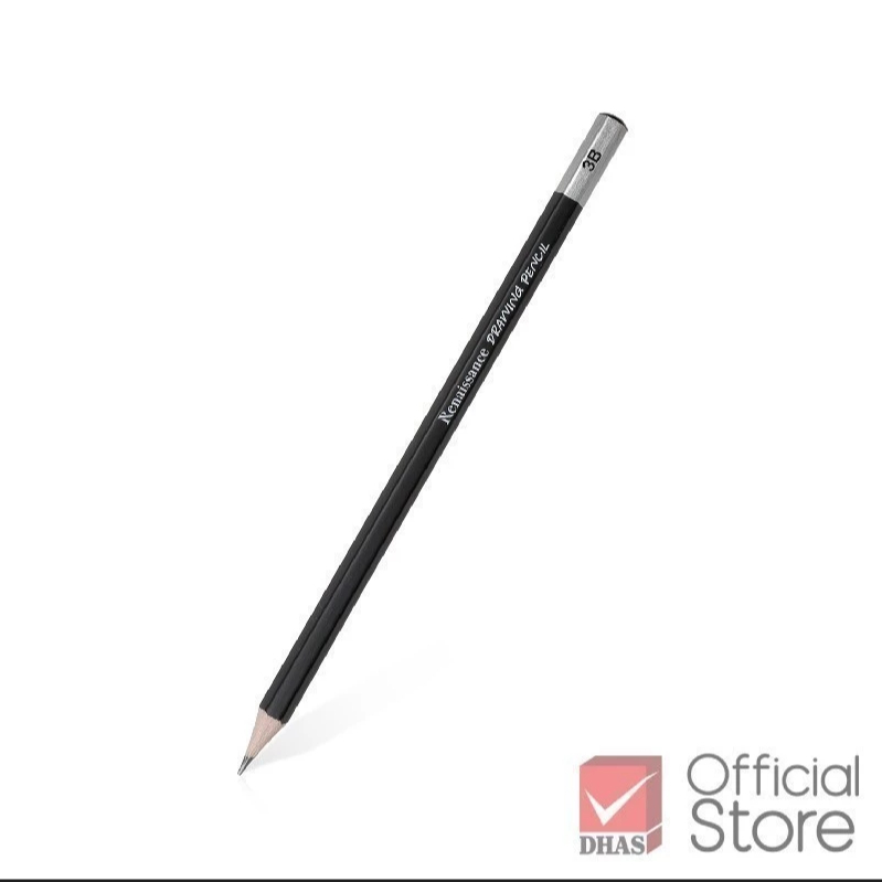 ดินสอวาดรูป HB / 3B / 4B Drawing Pencil Renaissance เรนาซองซ์
