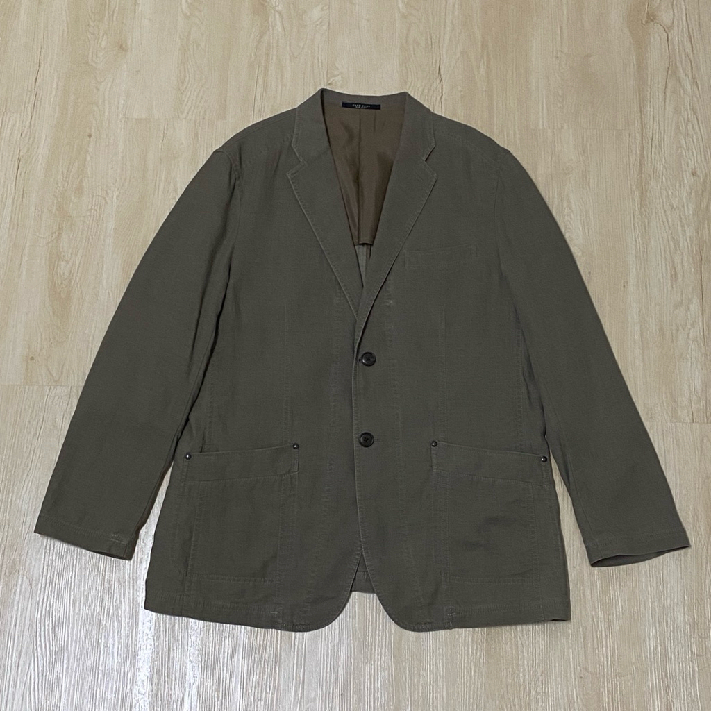 🧺T362 เสื้อสูทวินเทจ Cafe’ Soho อก44“