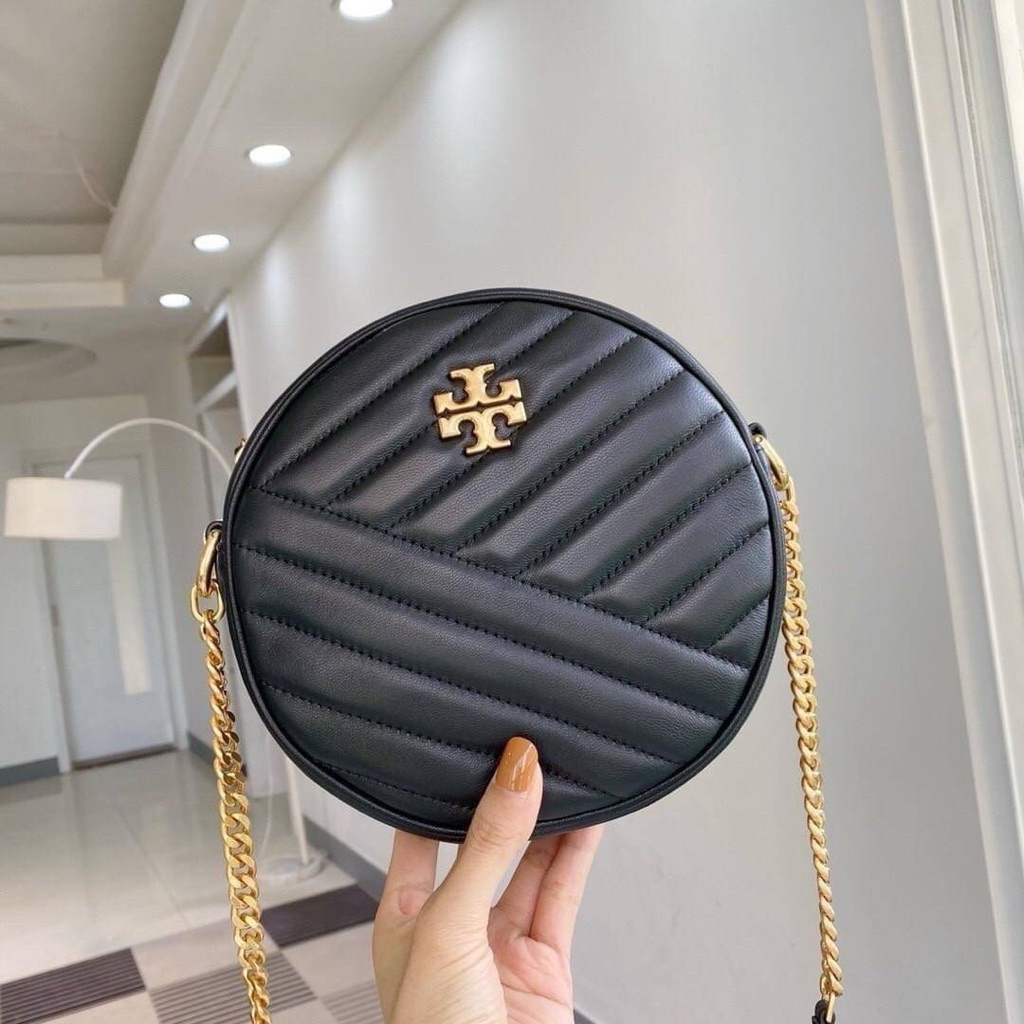 Tory Kira Chevron Circle Bag