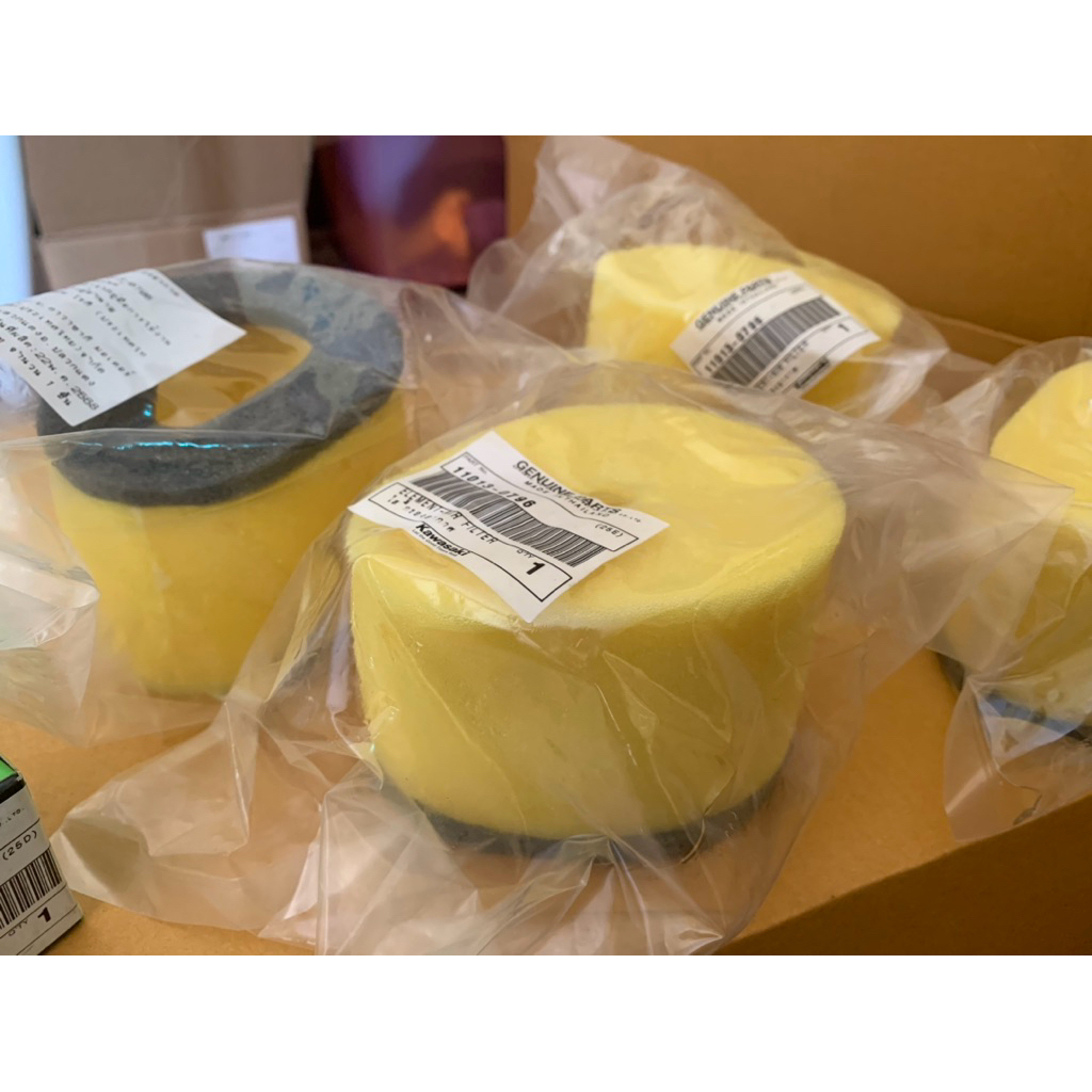 Kawasaki ไส้กรองอากาศแท้ Klx125,140,150,150bf, DTracker125,150 สินค้าแท้ 100% P.11013-0796