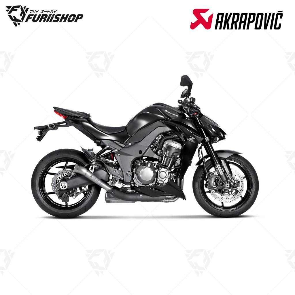 ท่อสูตร/ท่อแต่ง/ท่อไอเสีย Akrapovic Z1000 slip megaphone : for Kawasaki Z1000 2010-2020/Z1000 Sx 201