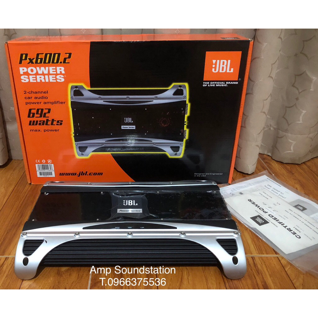 เพาเวอร์แอมป์ CLASS AB 2CH JBL Px600.2
