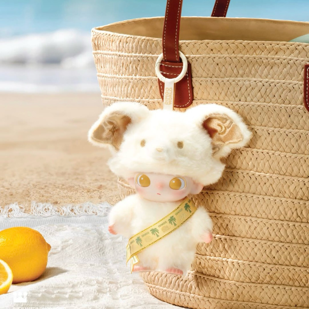 (พร้อมส่งจากไทย) พวงกุญแจช้าง DIMOO ELEPHANT IN MOONLIGHT - Vinyl Plush Blister Pack จาก Shop ไทย