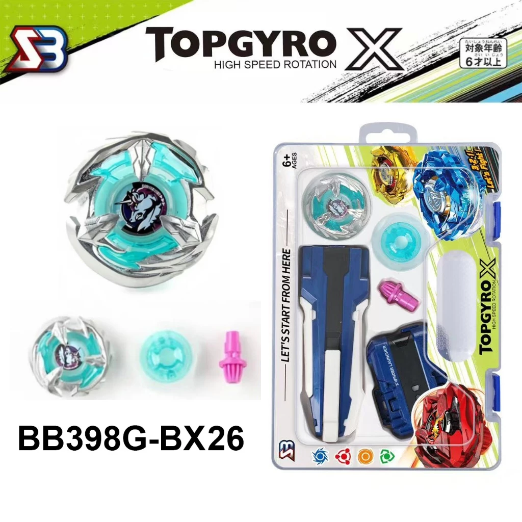 TOPGYRO X SB Beyblade Warrior พร้อมกล่องเก็บของ คละสี นักสู้เสริม 56 คน เหมาะสำหรับผู้เริ่มต้น thumbnail 8