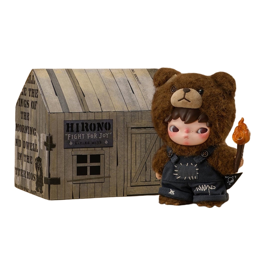 [แท้💯%พร้อมจัดส่ง]  ตุ๊กตา Hirono Living Wild-Fight for Joy Plush Doll