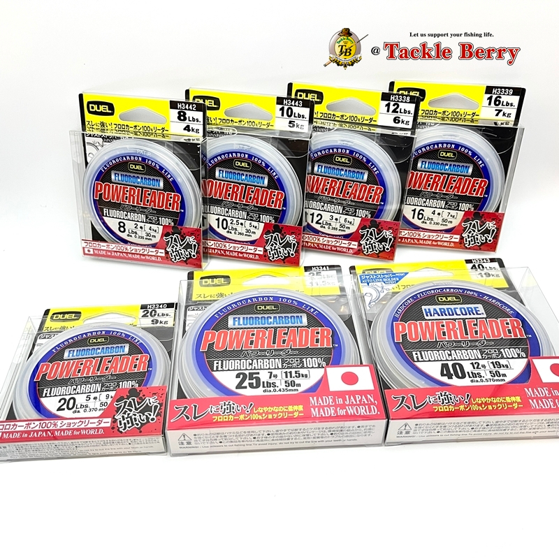 Duel POWERLEADER Fluorocarbon 100%  สายช็อคลีด!!(ญี่ปุ่นแท้ 100%)