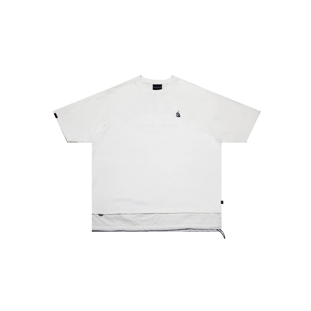 NAUTICA T-Shirt เสื้อยืด V25010001 1BW สีขาว