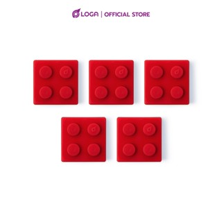 LOGA BRICK ADAPTER KEYCAP : Size 1U MX Stem (5ชิ้น/กล่อง)