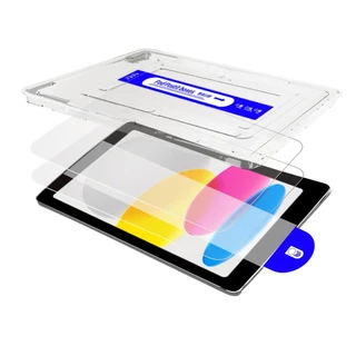 ฟิล์มกระจก พร้อมบล็อคติดตั้ง สำหรับ ไอแพด10 2022 / ไอแพด11 (เอ16) 2025 For iPad10th 2022 / iPad11 (A16) 2025