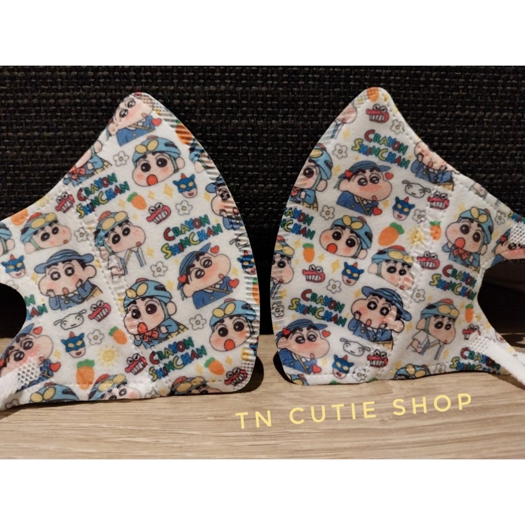 หน้ากากอนามัยเด็ก 3Dแมสเด็กโต 4-8 ขวบ ลายการตูน แพค 10 ชิ้นคุณภาพญี่ปุ่น ของแท้ 🇯🇵🇯🇵 - รูปที่ 5