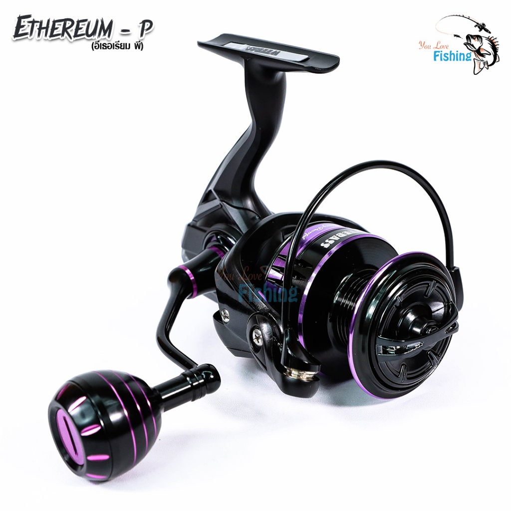 รอกตกปลา รอกสปิน WEEBASS ETHEREUM-P ล็อตใหม่ล่าสุด!! บอดี้คาร์บอน ทนทาน แต่น้ำหนักเบา ผ้าเบรกคาร์บอน กำลังเบรกสูง - รูปที่ 7